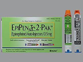 EPI-PEN JR AUTOINJECT 0.15MG/3ML (2/CT)