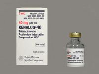 KENALOG 40 VL 40MG/ML 5ML