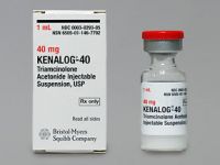 KENALOG 40 VL 40MG/ML 1ML