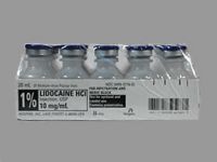LIDOCAINE HCL MDV 1% 20ML (25/BX)