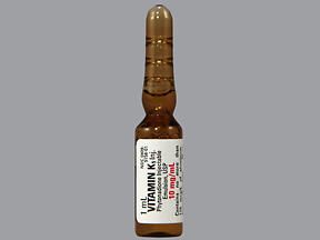 VITAMIN K1 AMP 10MG/ML (25)