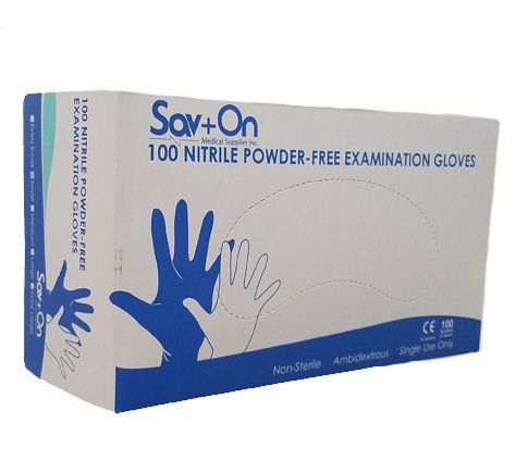 Gloves Nitrile, PF, Large (100/BX 10BX/CS) 