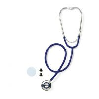 Sprague - Rappaport Stethoscope McKesson LUMEON™ Black 2-Tube 22 Inch Tube Double Sided Chestpiece