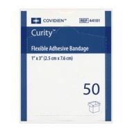 Adhesive Strip Curity™ 1 X 3 Inch Fabric Rectangle Tan Sterile