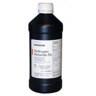 Hydrogen Peroxide McKesson 16 oz. Solution Bottle