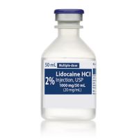 LIDOCAINE HCL MDV 2% 50ML (25/BX)