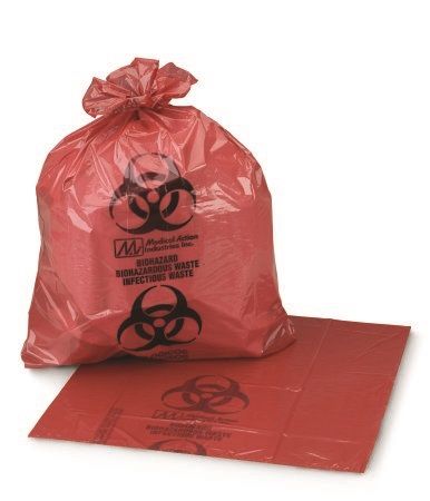 Infectious Waste Bag Medi-Pak™ ULTRA-TUFF™ 24 X 32 Inch Printed