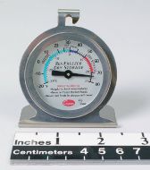 Refrigerator / Freezer / Dry Storage Thermometer Fahrenheit / Celsius -20° to +80°F (-30° to +30°C) Without External Probe Hanging / Standing Does Not Require Power