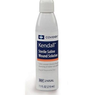 STERILE SALINE WOUND SOL 210ML(12/CS)