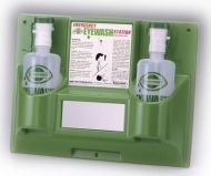 Eye Wash Station Wall Mount Two 32 oz. Empty Bottles