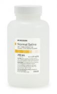 McKesson Irrigation Solution Sodium Chloride 0.9% Solution Bottle, Screw Top 250 mL