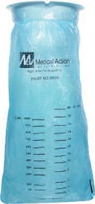Emesis / Urine Bag 1000 mL Blue