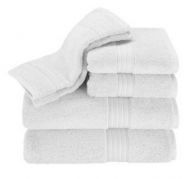 Bath Towel 22 W X 44 L Inch Cotton, 100% White Reusable