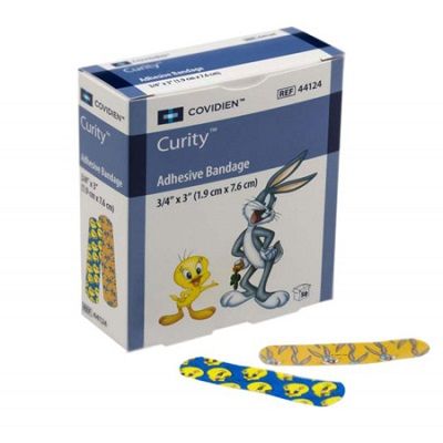 Adhesive Bandage Curity™ Looney Tunes 3/4 x 3 