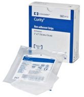 Oil Emulsion Impregnated Dressing Curity™ 3 X 3 Inch Mesh / Knitted Fabric Oil Emulsion Blend Sterile