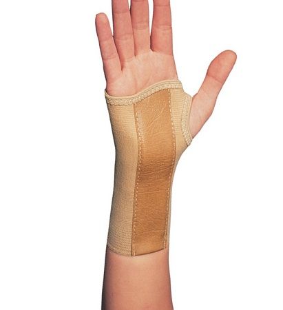 Wrist Brace Procare® Cotton / Elastic Right Hand Beige Medium
