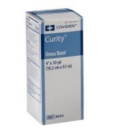 Unna Boot Bandage Curity™ 4 Inch X 10 Yard Cotton Zinc Oxide Paste NonSterile