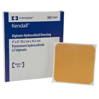 Hydrocolloid Dressing Kendall™ 4 X 4 Inch Square Sterile